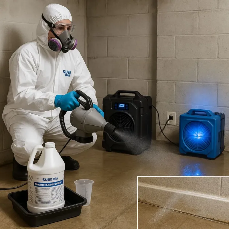 Sanitization and Odor Removal process in Captain Cook, HI